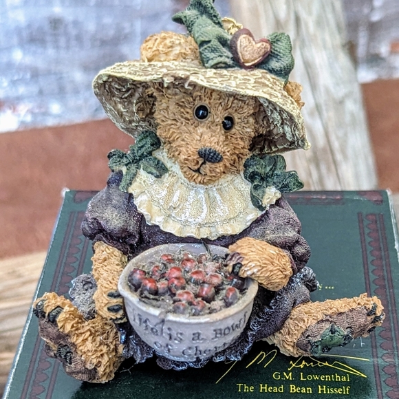 Boyds Bears Ada Mae Cherries Jubilee 20th Anniversary Collection - Picture 2 of 13